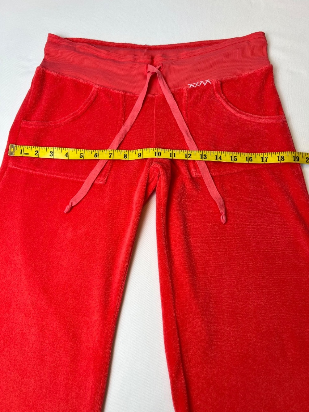 *FIRM PRICE* Green Dragon for Boston Proper Terrycloth Drawstring Capri Pants - Picture 4 of 9